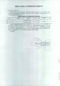 國網(wǎng)中標