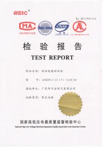 固體絕緣檢驗(yàn)報告
