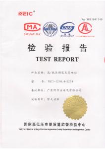 歐式箱變檢驗(yàn)報告