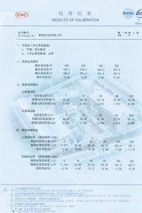產品檢驗報告
