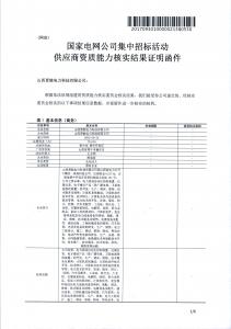 國網(wǎng)中標(biāo)