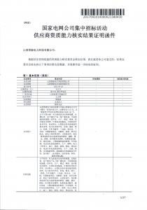 國網(wǎng)中標(biāo)