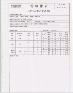 產(chǎn)品檢驗(yàn)報(bào)告
