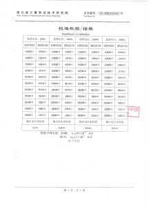 產品檢驗報告