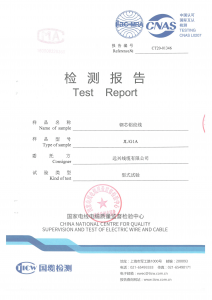 產品檢驗報告